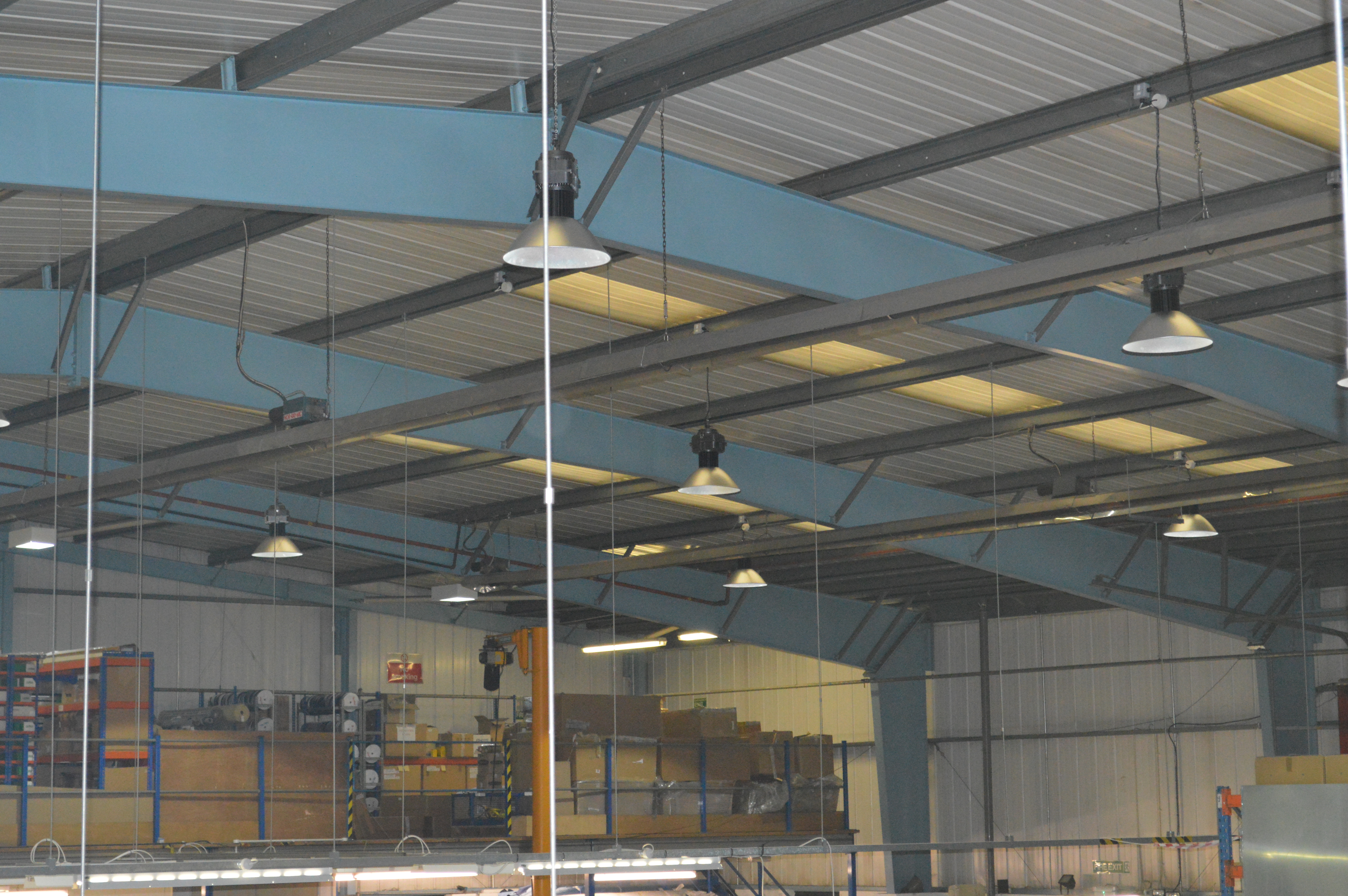 Warehouse LED lighting project